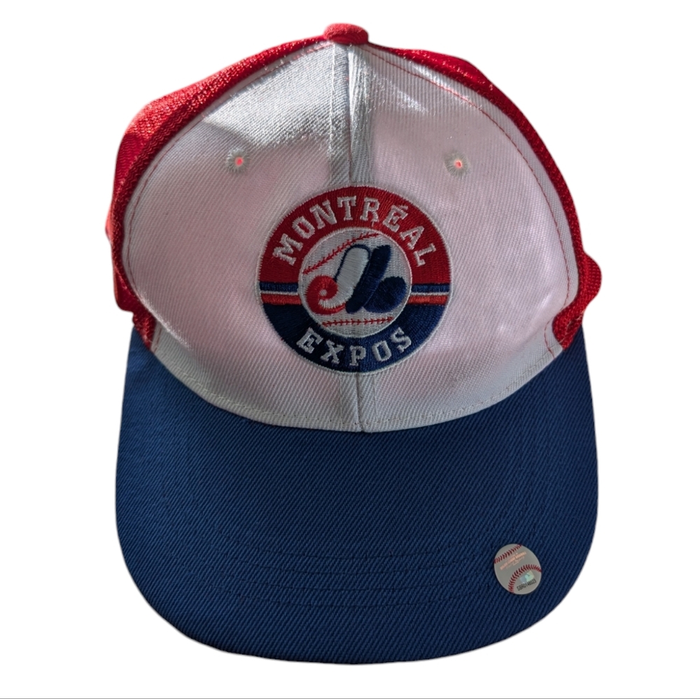 Montreal Expos MLB adjustable flat brim baseball hat